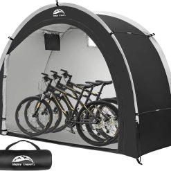 Alternative view of Special Happy Travel Outdoor Waterproof Bike Storage Tent Shed for 2/3/4/6/8 Bikes