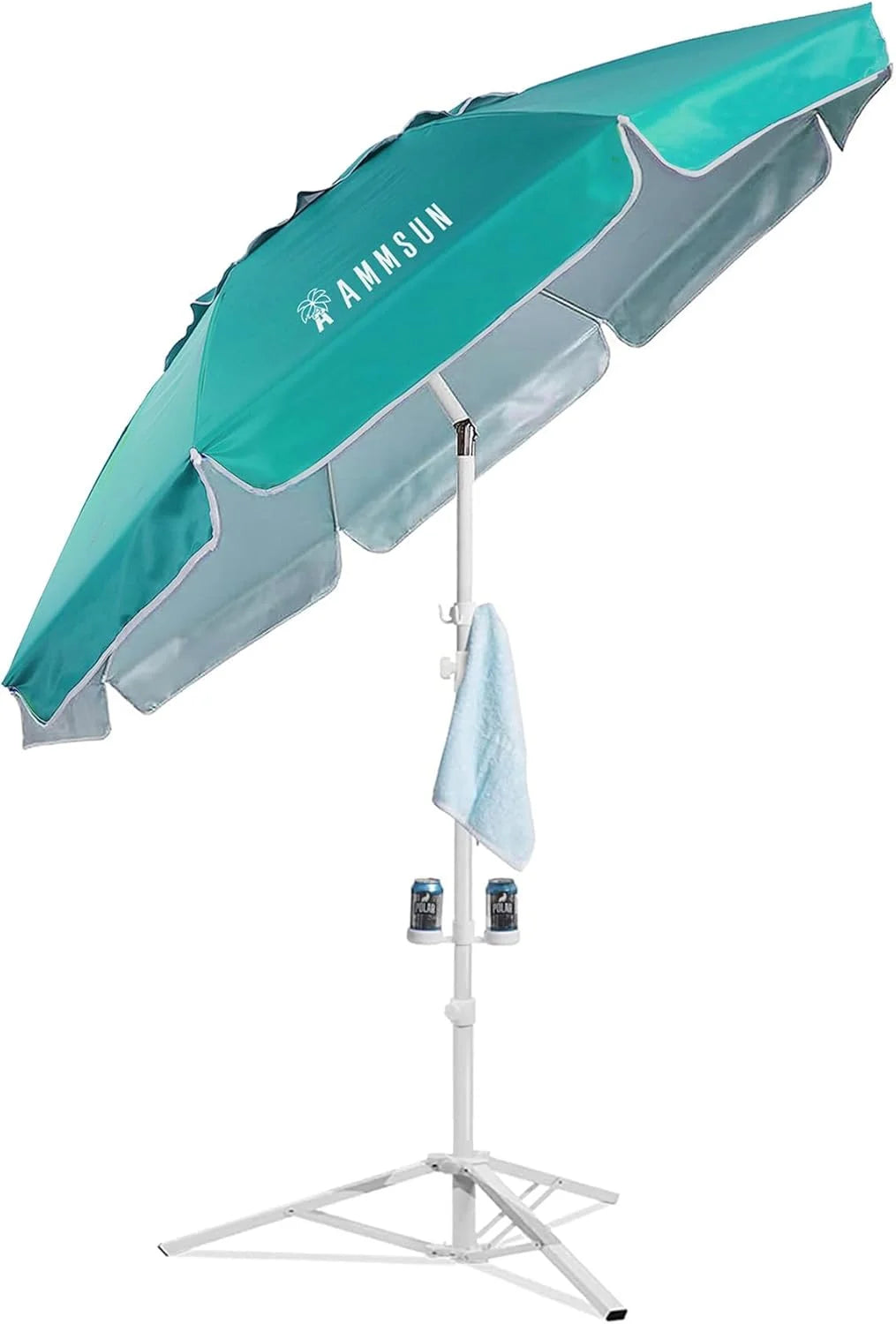 Special Shade Umbrella, Premium Portable Umbrella with Stand, 6.5ft Lightweight Free Standing Canopy for Sporting Games - Image 2