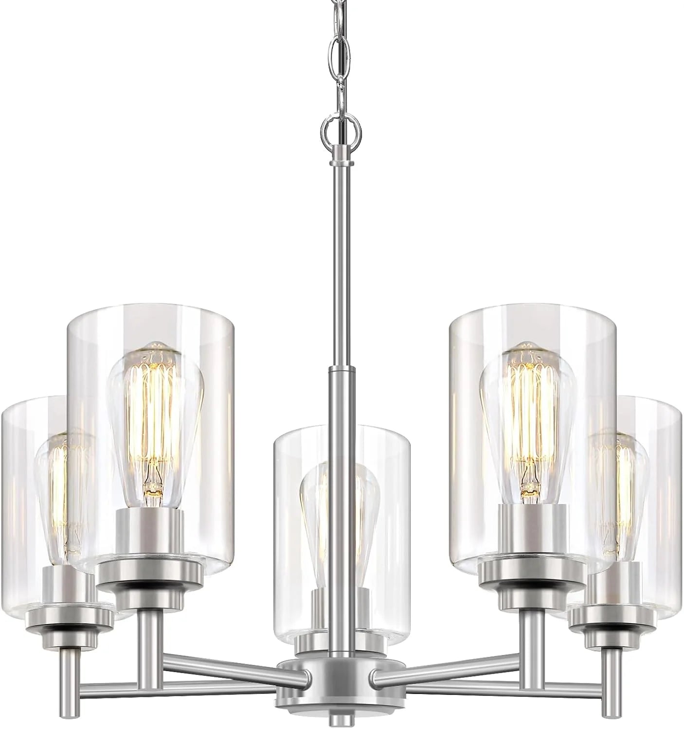Special 33.5” Dia 8-Light Chandelier for Dining Room Kitchen Island