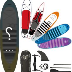 Alternative view of Special Bifanuo Inflatable Stand Up Paddle Board with SUP Accessories & Backpack. Paddle Boards for Adults. Non-Slip Deck