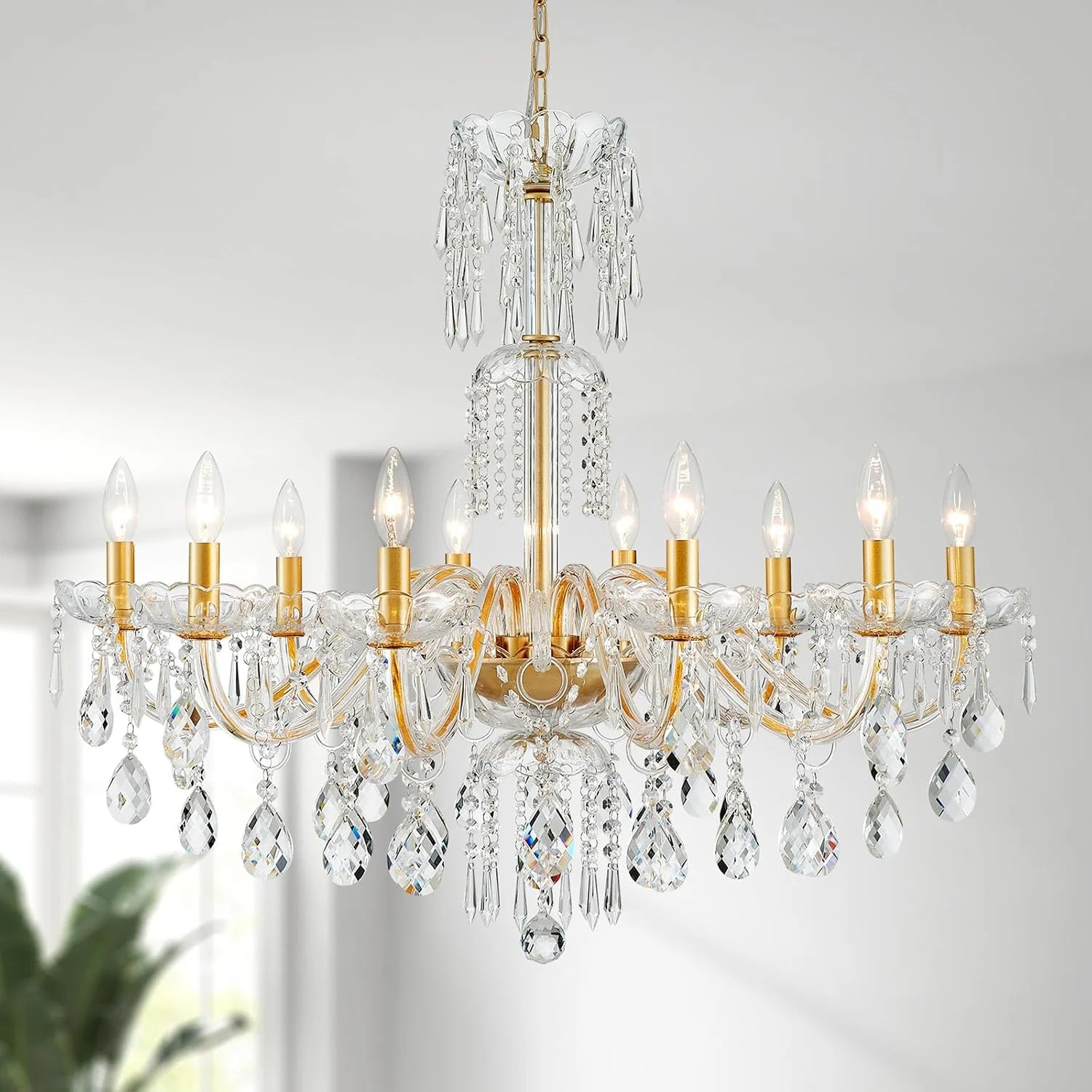 Special 5-Light Crystal Candle Chandelier Pendant Ceiling Light Modern Lighting Fixture for Bedroom Hallway Bar Kitchen - Image 18