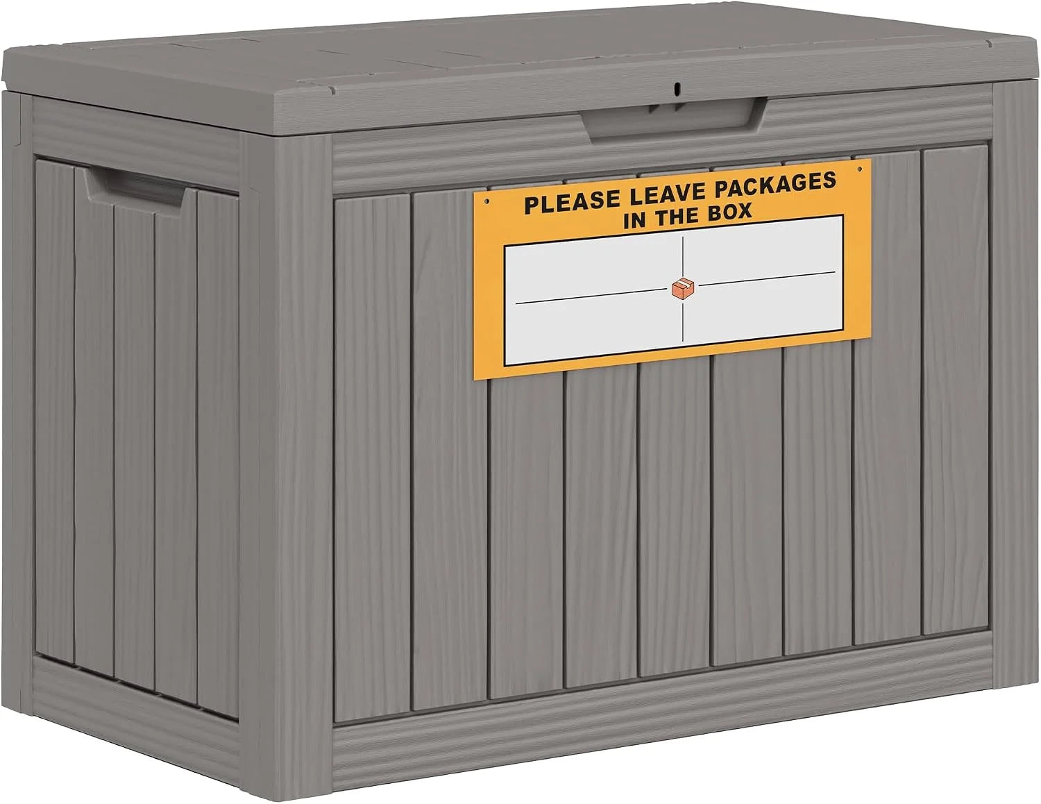 Special Outdoor Parcel Delivery Box with Lockable Lid - Image 3