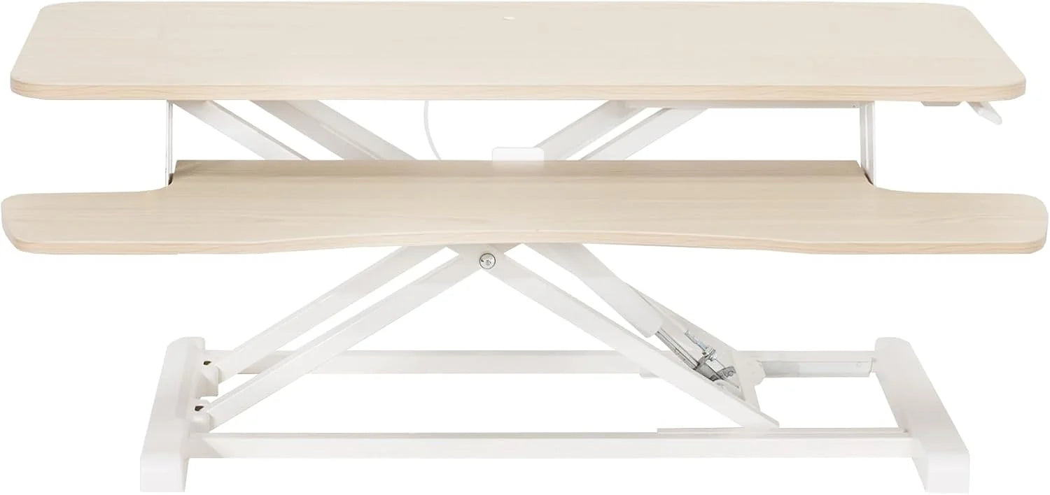 Special 32 inch Desk Converter, K Series, Height Adjustable Sit to Stand Riser, DESK-V000K - Image 22