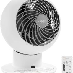 Special USA WOOZOO Air Circulator Fan with Remote, Oscillating, 5 Speeds, 82ft Max Air Distance