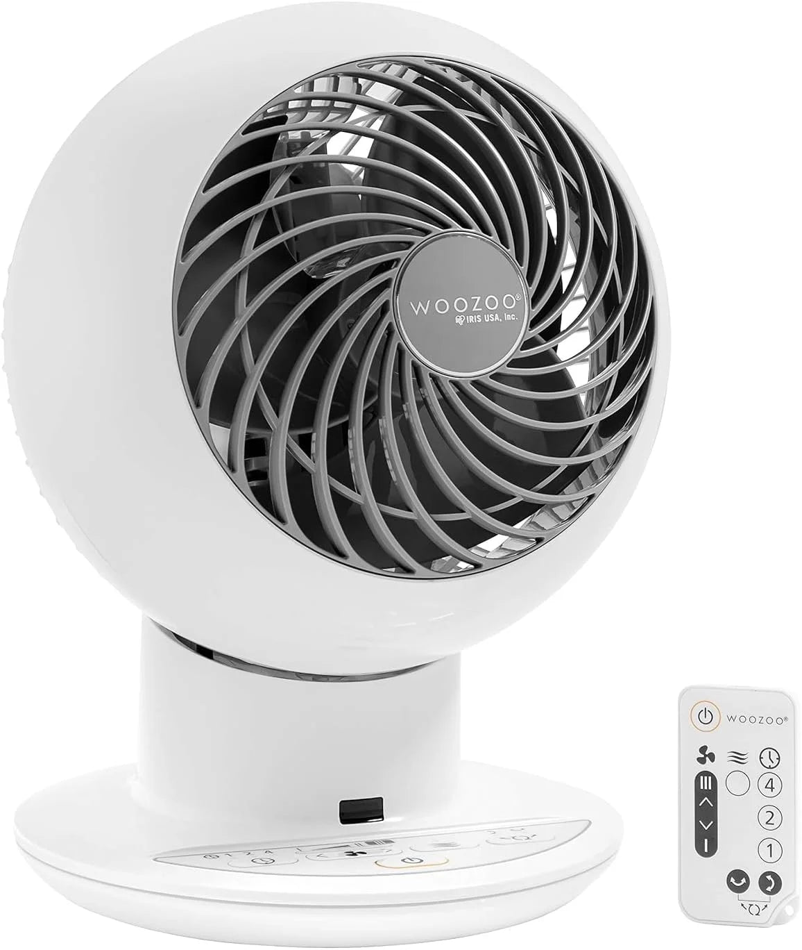 Special USA WOOZOO Air Circulator Fan with Remote, Oscillating, 5 Speeds, 82ft Max Air Distance