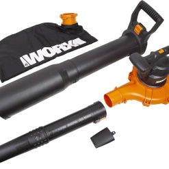Special Trivac 3 in 1 Electric Leaf Blower for Lawn Care, Leaf Vacuum with 350 CFM & 210 MPH, WG509