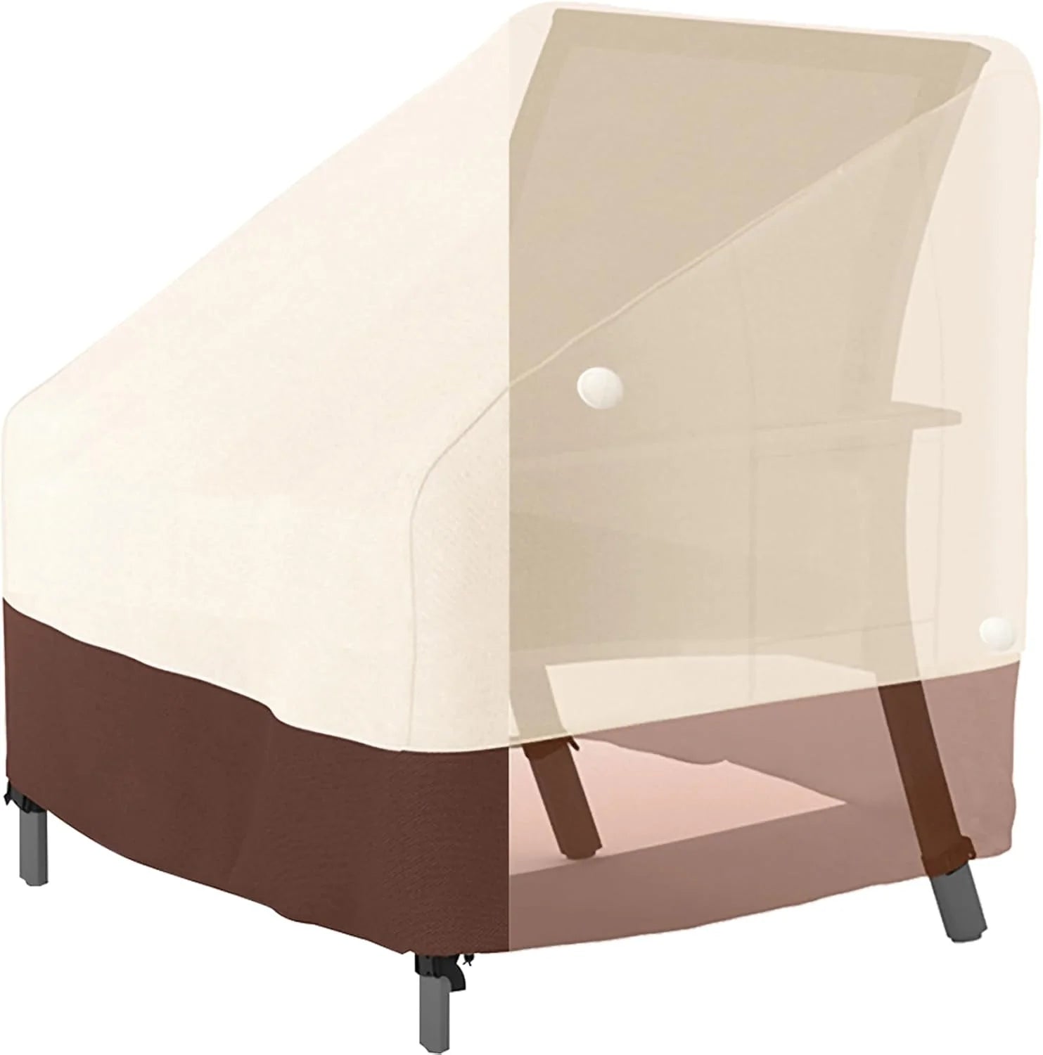 Special Tuyeho 900D Adirondack Patio Chair Cover 2Pack 40x37x30 Outdoor Waterproof - Image 2