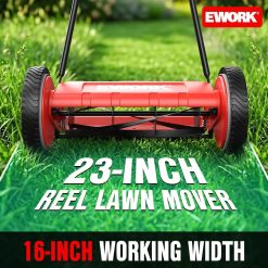 Alternative view of Special Push Reel Lawn Mower 23 with 5-Blade Cutting System for Lawn Care " For Lawn Care