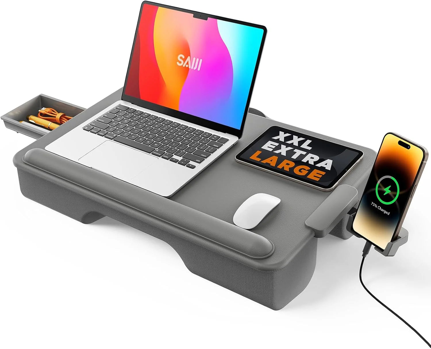 Special Laptop Lap Desk, Portable Laptop Desk for Bed, Fits Up to 17 Laptops & MacBook