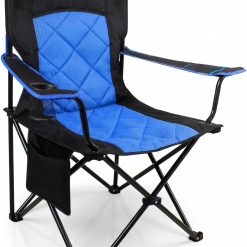 Alternative view of Special FAIR WIND Oversized Padded Camping Chair 2 Pack 350 LBS Capacity Heavy Duty Quad Chair with Lumbar-Support