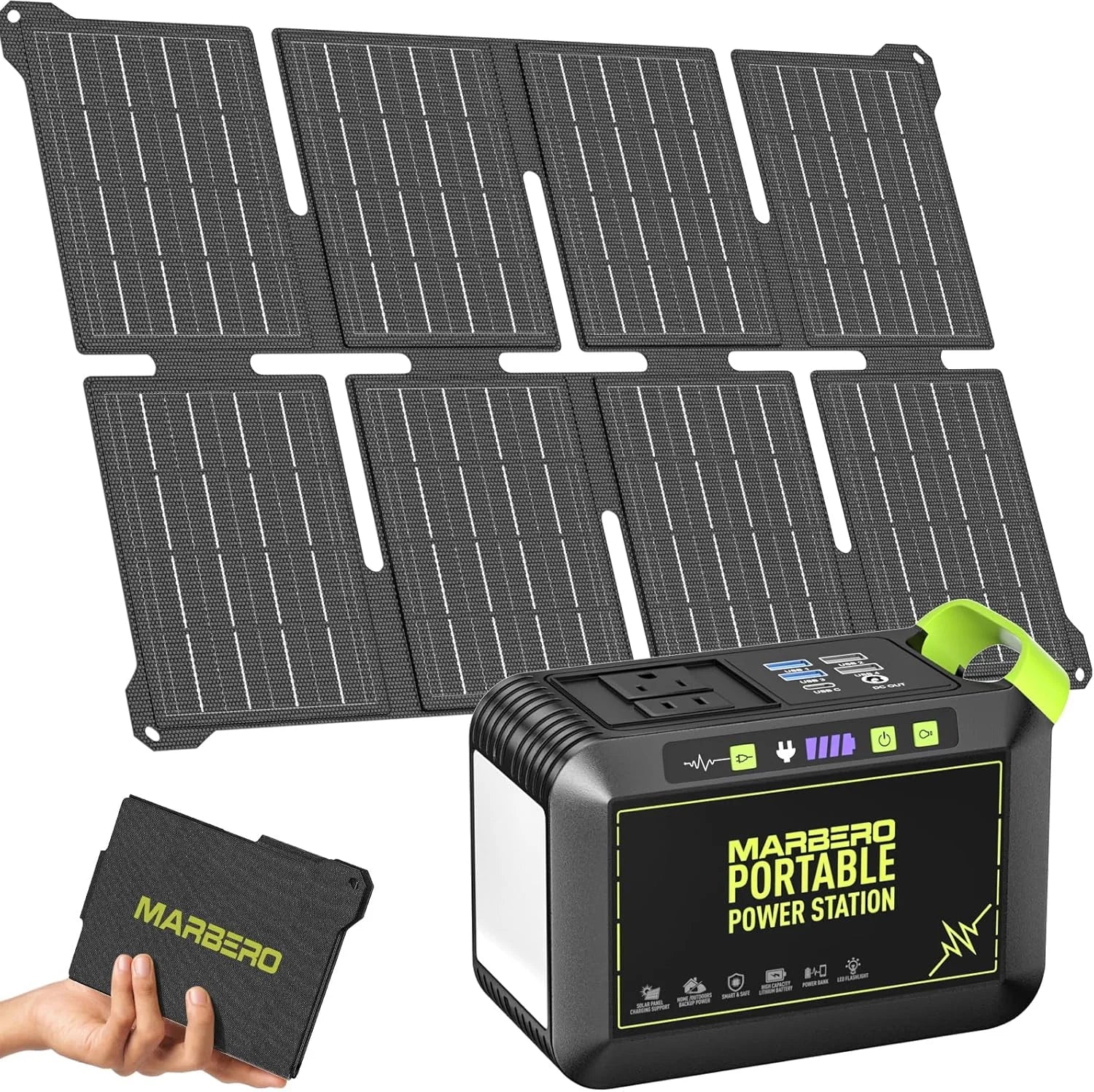 Special Portable Power Station 88Wh Camping Lithium Battery Solar Generator Fast Charging with AC Outlet 120W Peak Power - Image 6