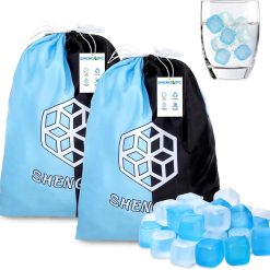 Alternative view of Special SHENGQIPC Reusable Ice Cubes for Camping, 360 Pack, 12 lbs, Large Pack for Drinks
