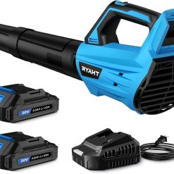Alternative view of Special Blower Cordless, Leaf Blower with Battery and Charger – 2 Speed Modes, 2 Batteries