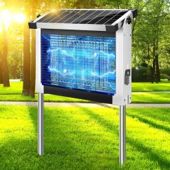 Special Bug Zapper Outdoor, Mosquito Zapper 4500V Cordless Waterproof, Portable Type-C & Solar Powered Bug Zapper