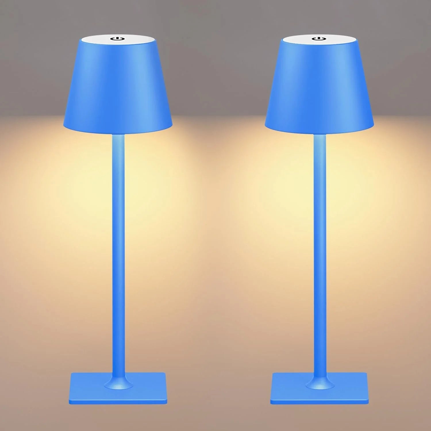 Special Yogaret 4 Pack Gold Rechargeable Led Cordless Table Lamps - Image 7