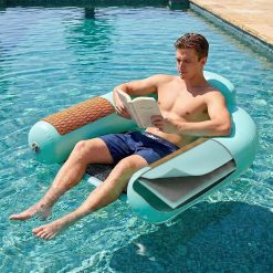 Special Zeraty Heavy Duty Double-Sided PVC Scrim Floating Chair Inflatable Pool Lounger for Adults, Premium Water Hammock