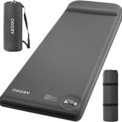 Alternative view of Special Self-Inflating Sleeping Pad with Built-in Foot Pump, 3 Memory Camping Mattress Pad, Quiet & 9.5 R-Value Insulated