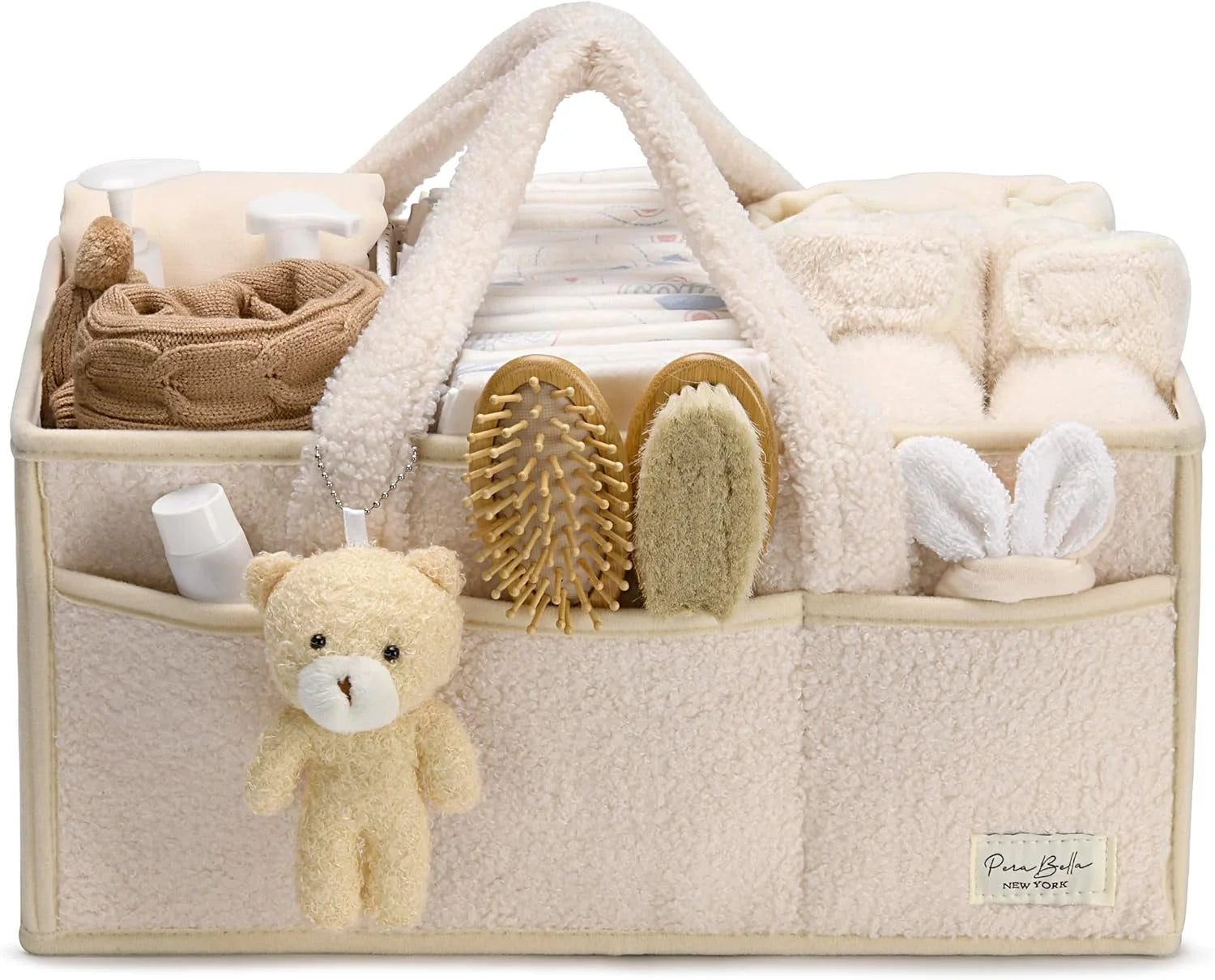 Special Diaper Caddy Organizer for Changing Table, Storage Basket for Wipes, Gift for Baby Shower, Car