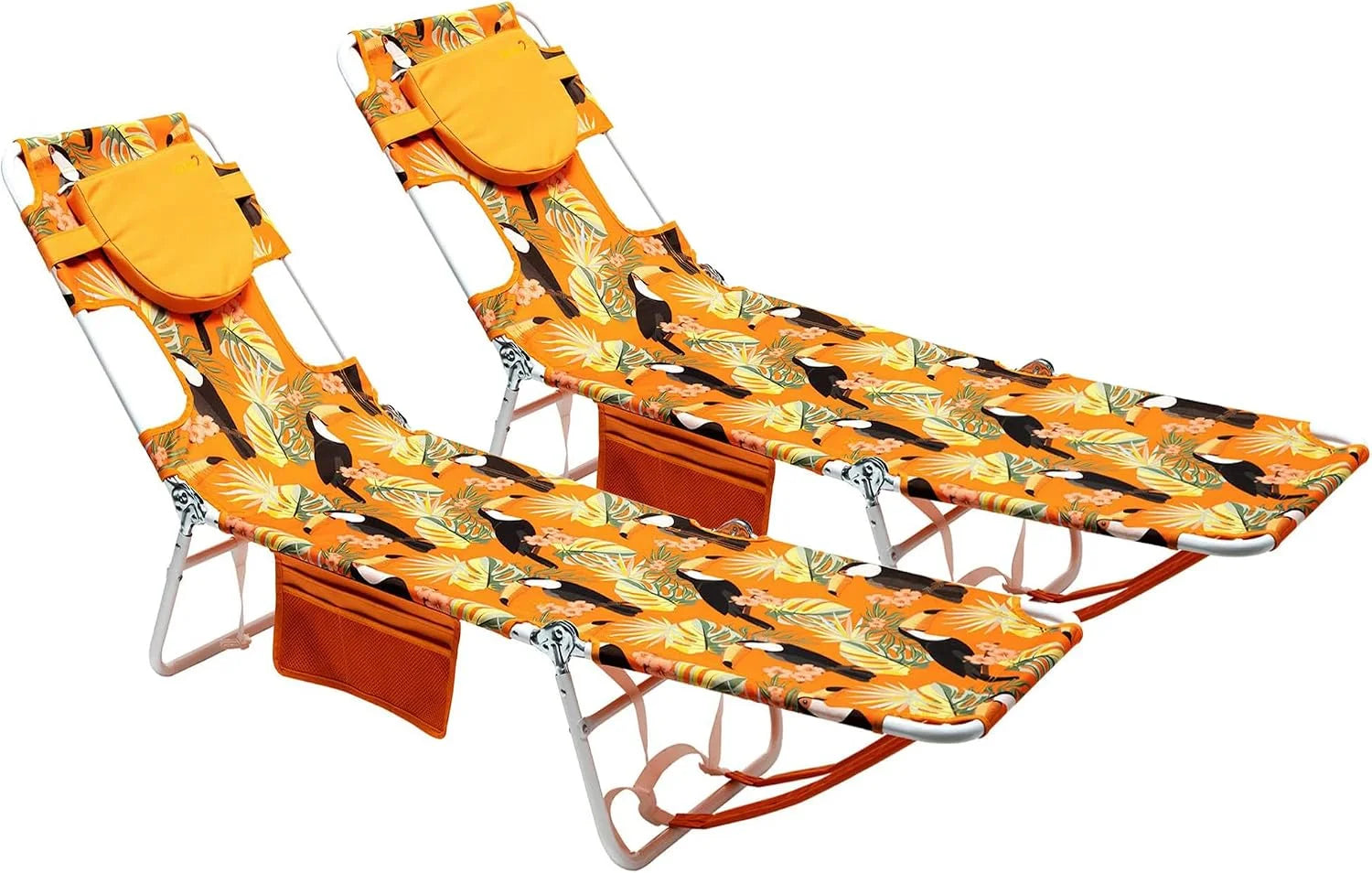 Special Lay Flat Tanning Chair, Face Down Lounger, 5-Position Reclining, Heavy-Duty 300 lb Capacity - Image 10