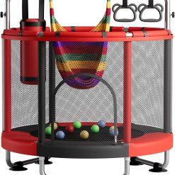 Special 55 Trampoline for Kids with Enclosure