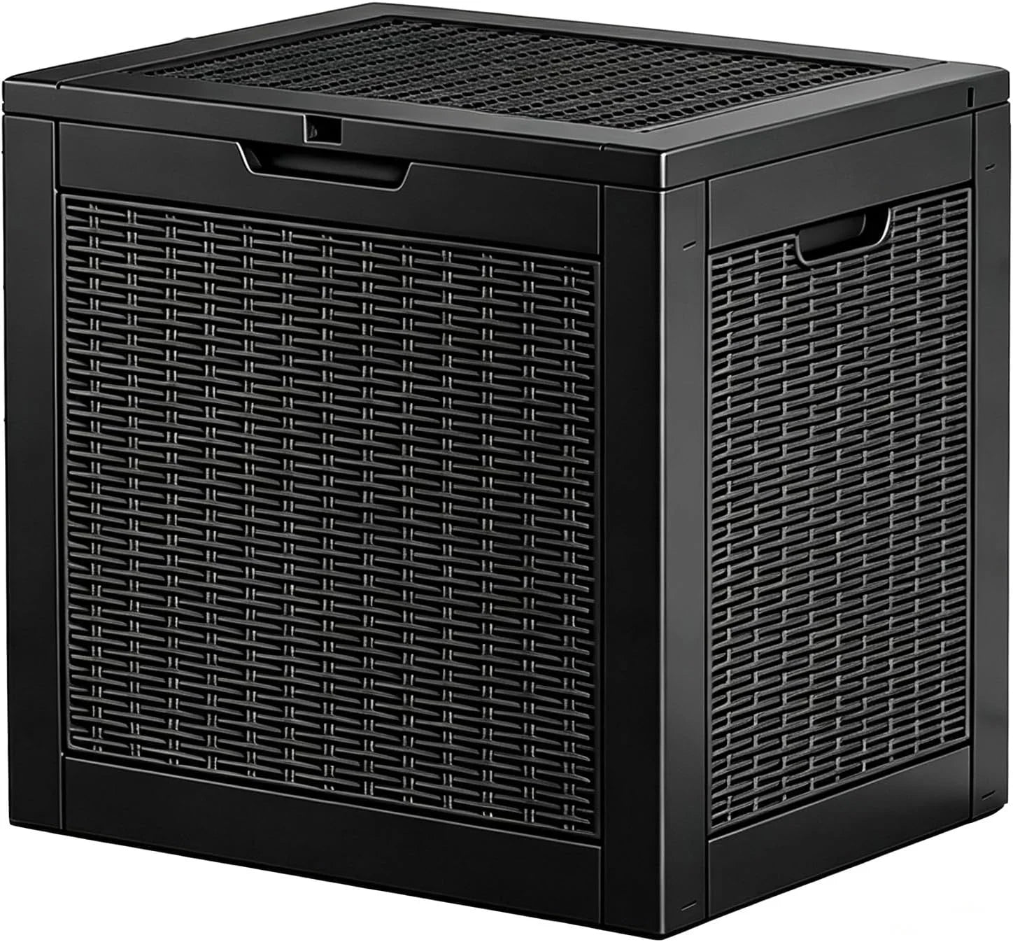 Special Fancyango 50 Gallon Waterproof Deck Box, Resin Outdoor Storage Box, Black - Image 9