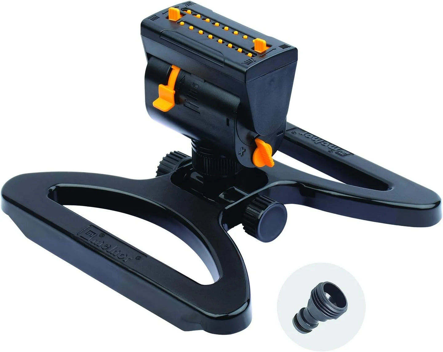 Special Melnor 65178AMZ MiniMax Turbo Oscillating Sprinkler on Tripod, 4000 sq. ft., 4-Way Adjustable - Image 2