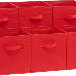 Alternative view of Special Collapsible Fabric Storage Cube Bins Organizer with Handles, Organization Containers, Multifunctional, 13 x 13 x
