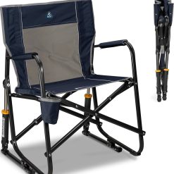 Special GCI Outdoor Freestyle Rocker Camping Chair " Cinnamon