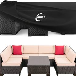 Alternative view of Special Patio Furniture Covers Waterproof Winter, Heavy-Duty Outdoor Furniture Set Covers for Table Chairs, Anti-UV