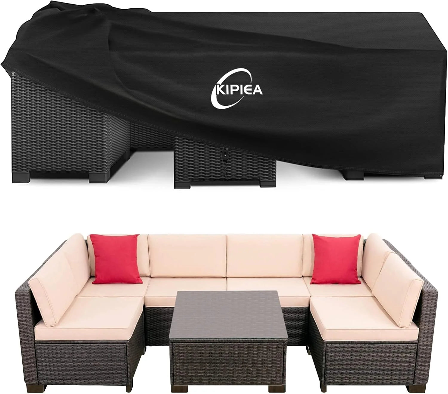 Special Patio Furniture Covers Waterproof Winter, Heavy-Duty Outdoor Furniture Set Covers for Table Chairs, Anti-UV - Image 2