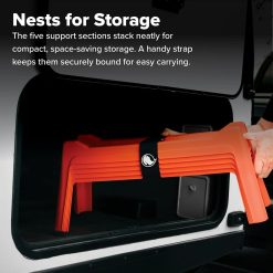 Alternative view of Special Rhino RV Sewer Hose Support Kit, Extends Over Uneven Terrain for Easy Drainage, Holds Up to 15-Feet of RV Sewer