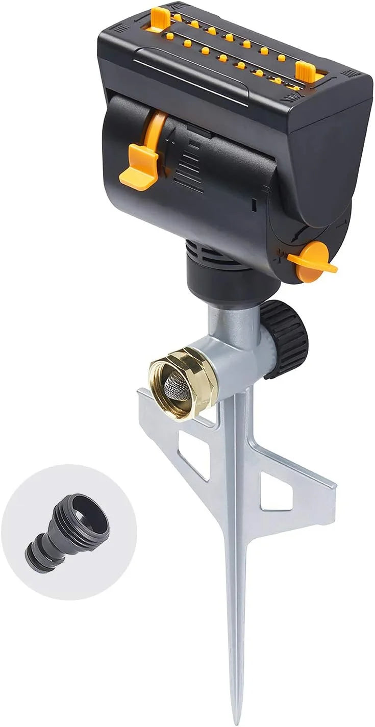 Special Melnor 65178AMZ MiniMax Turbo Oscillating Sprinkler on Tripod, 4000 sq. ft., 4-Way Adjustable - Image 3