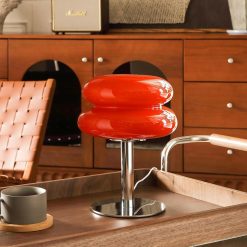 Special Mushroom Lamp Table Lamp for Night Stands, Dimmable, Mid Century Modern Desk Lamps for Bedroom