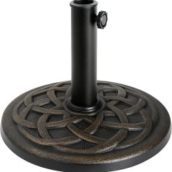 Special BACKYARD EXPRESSIONS PATIO · HOME · GARDEN 911554 21 Pound Umbrella Base, Bronze