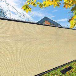 Alternative view of Special iCover 4x50ft Privacy Screen Fence, Outdoor Fencing Panels, Garden Windscreen Mesh Shade Sail Net Barrier