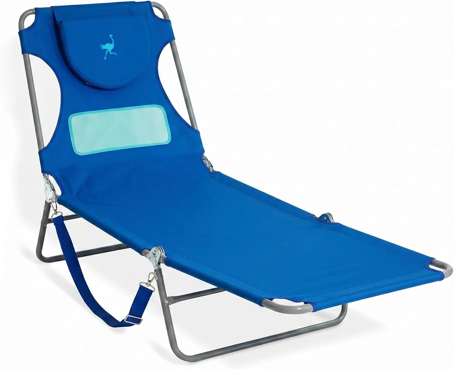 Special Ladies Comfort Lounger with Chest Support, Foldable and Portable Reclining Outdoor Patio Beach Lawn Camping