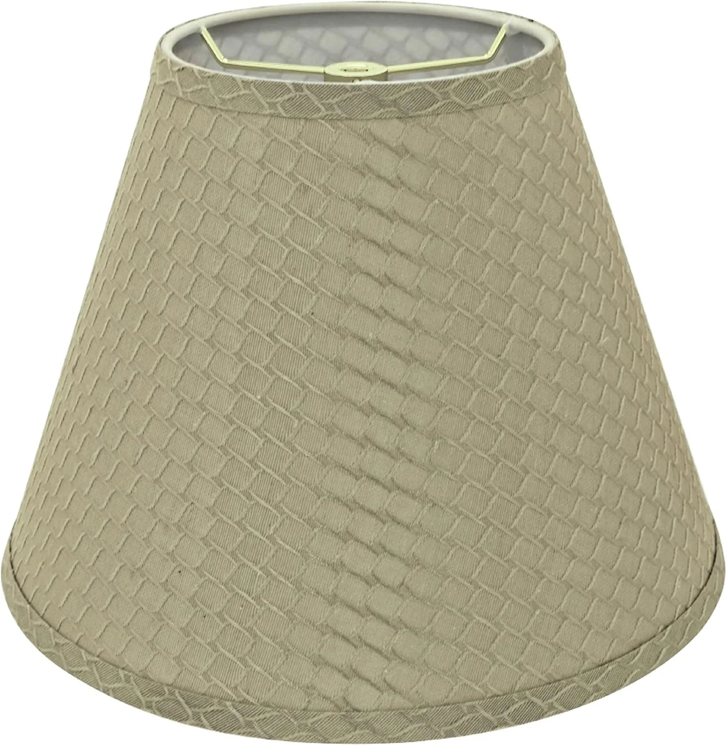 Special Creative 32622 Transitional Empire Shape Spider Construction Lamp Shade in Cider Brown - Image 4