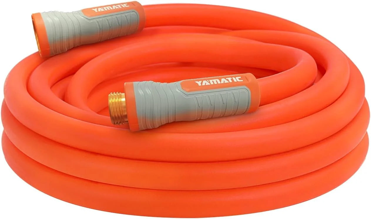 Special Flexible Garden Hose 5/8 x 75ft, 360° Swivel Handle, Burst 600 PSI, 75 Foot Heavy Duty Water Hose - Image 11
