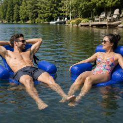Alternative view of Special 2-Pack Water Chair Inflatable Pool Float Lounges for Adults, Adjustable Reclining Water Chairs for Pool