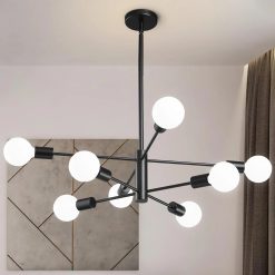 Alternative view of Special Modern Sputnik Chandeliers Light