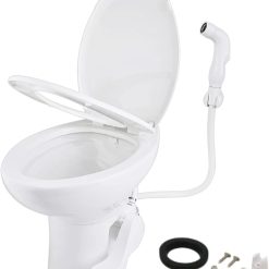 Special SEAFLO RV Toilet, 18.4 Residential Height, Fits Most RVs (9.5 Rough-In), 2-Bolt Mount, SFRTPH-01-01