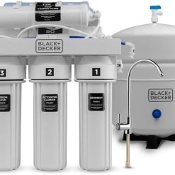 Alternative view of Special RO 75 Under Sink Water Filter, Alkaline 6-Stage Filtration System, pH+ Remineralization RO Water Filter " For Home Projects