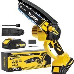 Alternative view of Special Mini Chainsaw Cordless, 21V 2.0Ah Battery Powered Electric Pruning Saw, One-Hand Chain Saw for Tree Trimming