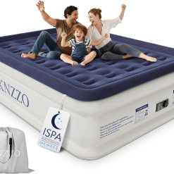 Special Twin Air Mattress with Built-in Pump, 18 Top Inflatable Mattress with Waterproof Flocking Fabric