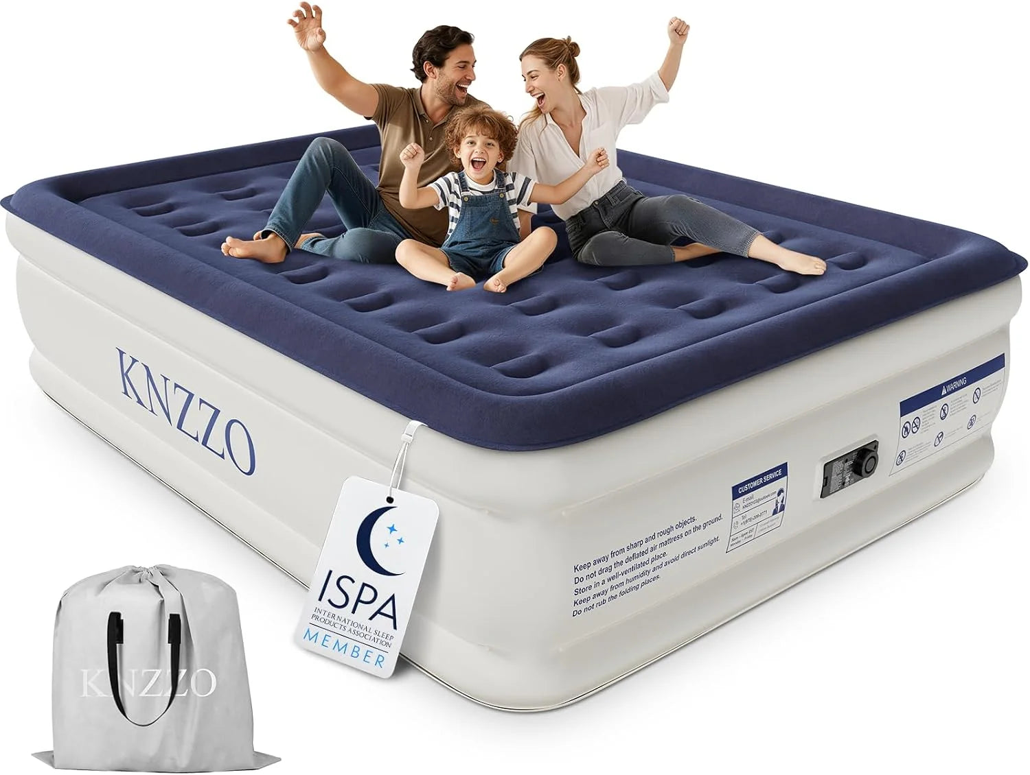 Special Twin Air Mattress with Built-in Pump, 18 Top Inflatable Mattress with Waterproof Flocking Fabric