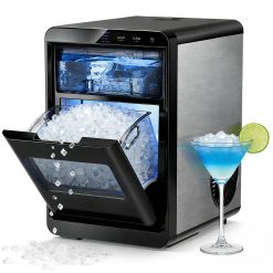 Alternative view of Special Ice Maker Machine, 8 Ice Cubes in 6 mins, 26lb/Day Ice with 2 Sizes- Portable Mini