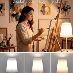 Alternative view of Special Addtam Bedroom Table Lamp, Dimmable