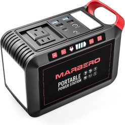 Alternative view of Special Portable Power Station 88Wh Camping Lithium Battery Solar Generator Fast Charging with AC Outlet 120W Peak Power