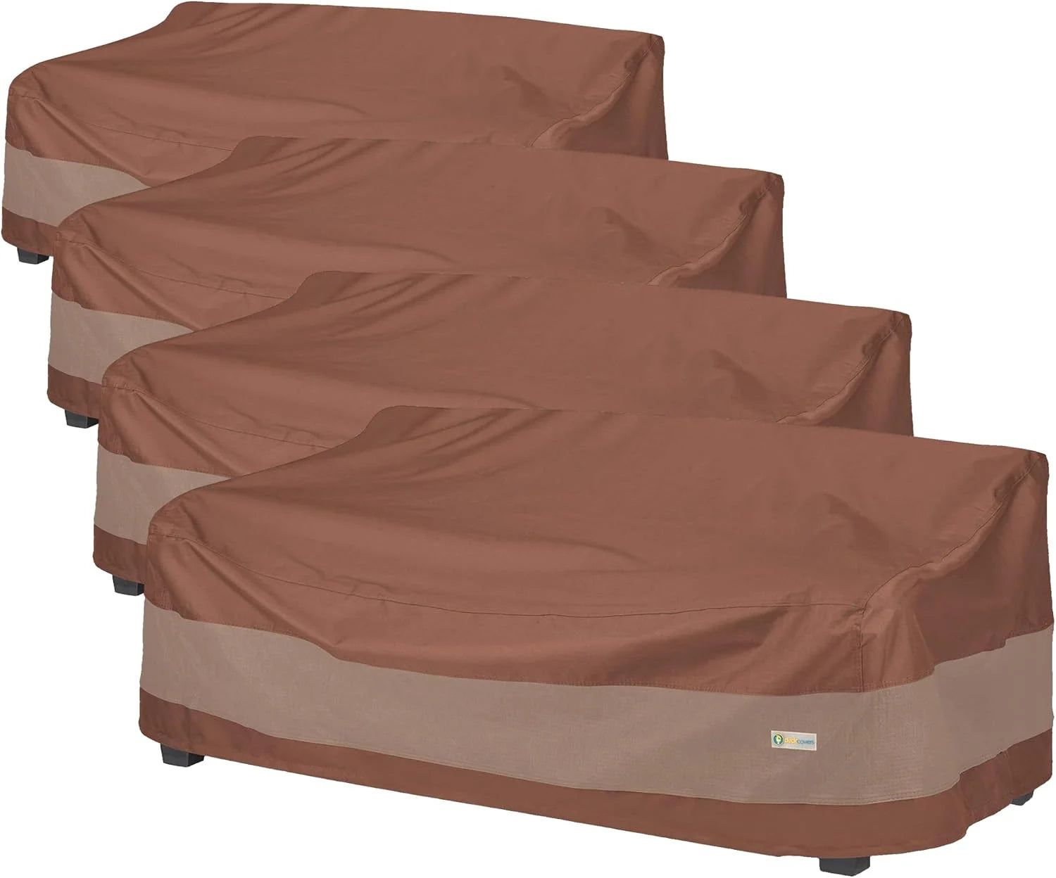 Special Ultimate Patio Loveseat Couch Cover, 54W x 37D x 35H, Mocha Cappuccino, Patio Furniture Covers