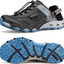 Special HUMTTO Men's Amphibious Water Shoes " Hiking Sandals for Men Outdoor Water Sandal Closed Toe Non-Slip River Shoes Summer Quick Drying Aqua